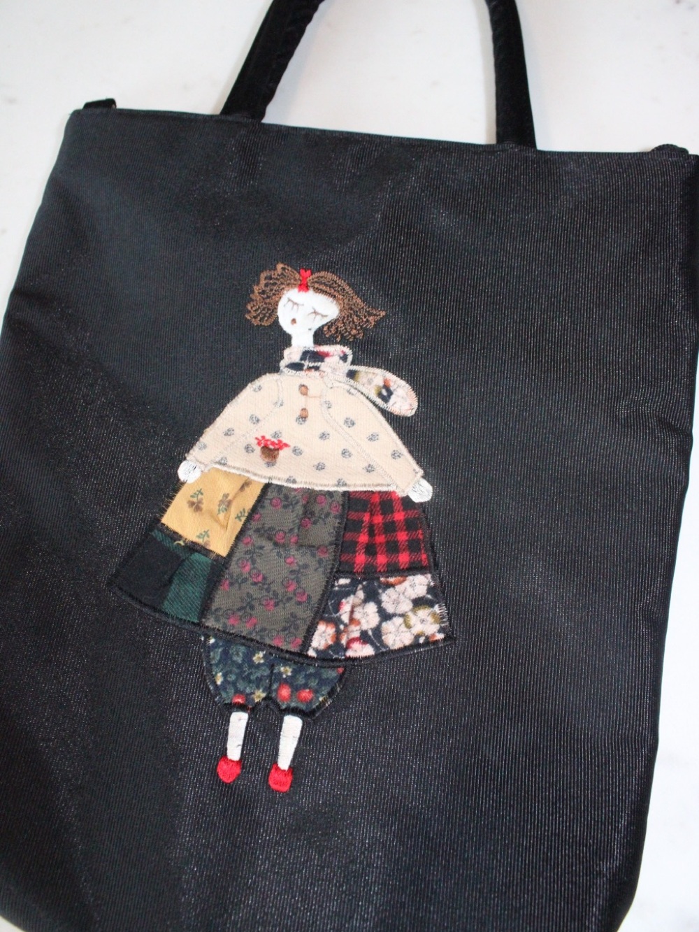Small Black Tote Bag